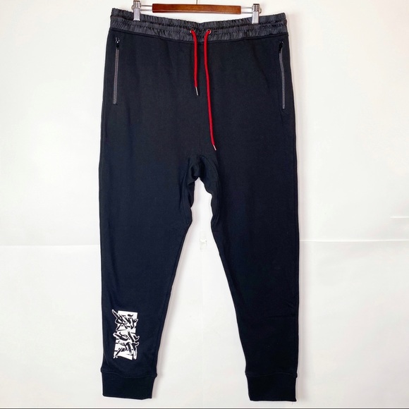 la familia Other - NWT Men’s La Familia Black Drawstring Joggers SweatPants